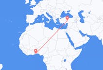Flights from Lomé, Togo to Kayseri, Turkey