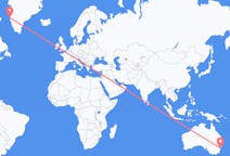 Flights from Sydney, Australia to Sisimiut, Greenland