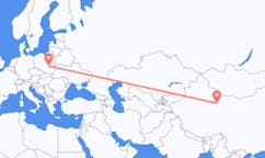 出发地 中国敦煌目的地 波兰拉多姆的航班