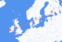 Vluchten van Graafschap Kerry, Ierland naar Lappeenranta, Finland