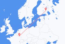 Flug frá Savonlinna, Finnlandi til Lúxemborgar, Lúxemborg