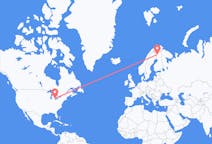 Flights from Windsor, Canada to Kittilä, Finland