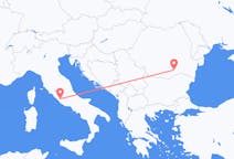 Vluchten van Boekarest, Roemenië naar Rome, Italië