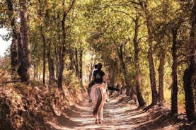 Horse riding in the vineyards of Grimaud