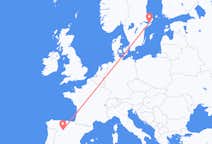 从巴利亚多利德飞往斯德哥尔摩的航班