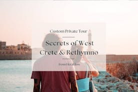 Geheimen van West-Kreta en privétour door de stad Rethymno vanuit Heraklion