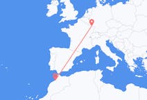Flug frá Rabat, Marokkó til Saarbrücken, Þýskalandi