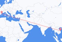 Flights from Chu Lai, Vietnam to Girona, Spain