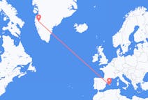 Flights from Kangerlussuaq, Greenland to Palma de Mallorca, Spain