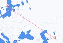 Loty z Urgencz, Uzbekistan z Sztokholm, Szwecja
