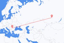 Flights from Krasnoyarsk, Russia to Craiova, Romania