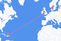 Flights from Santiago de los Caballeros, Dominican Republic to Gothenburg, Sweden