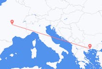 Flyrejser fra Clermont-Ferrand til Kavala-præfekturet