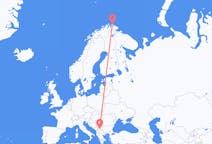 Flights from Pristina, Kosovo to Mehamn, Norway