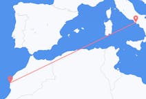 Flyreiser fra Essaouira, Marokko til Napoli, Italia