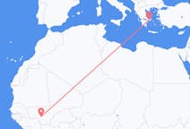 Flyreiser fra Bamako, til Athen