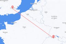 Flights from Zürich, Switzerland to London, the United Kingdom