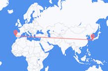 出发地 日本出发地 熊本市目的地 葡萄牙里斯本的航班