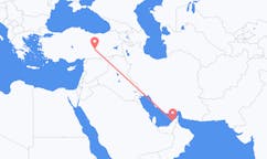 Flyrejser fra Dubai, De Forenede Arabiske Emirater til Malatya, Tyrkiet