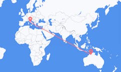 Flights from Kununurra, Australia to Rome, Italy