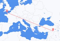 Flights from Alderney, Guernsey to Mardin, Turkey