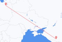 Fly fra Nalchik til Szymany, Szczytno County