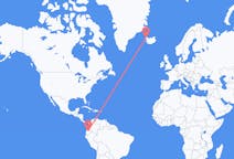 Flights from Quito, Ecuador to Ísafjörður, Iceland