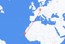 Flights from Dakar to Stuttgart
