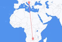 Flyg från Kasane, Botswana till Dubrovnik, Kroatien
