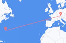 Loty z Bermudów, Wielka Brytania do Monachium, Niemcy