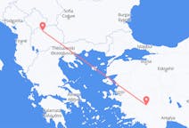 Flyrejser fra Skopje til Denizli
