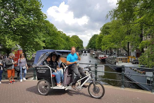 Tour di Pedicab di Amsterdam di 2,5 ore