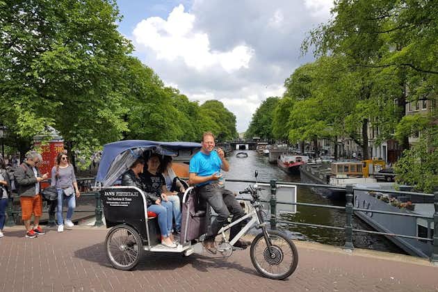 2.5 horas de recorrido en bicitaxi por Ámsterdam