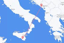 Flyg från Tivat, Montenegro till Comiso, Italien