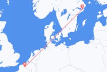Flyg från Lille, Frankrike till Stockholm, Sverige
