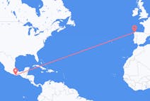 Flyreiser fra Puerto Escondido, Oaxaca, Mexico til La Coruña, Spania