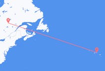 캐나다발 치보가마우, 포르투갈행 테르세이라 아일랜드 항공편