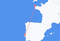 Flyreiser fra Brest, Frankrike til Lisboa, Portugal