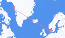 เที่ยวบินจาก Upernavik ไปยัง Billund