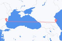 Flyrejser fra Makhatjkala, Rusland til Varna, Bulgarien