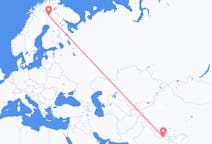 Flights from Kathmandu, Nepal to Kittilä, Finland