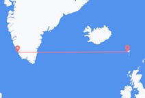 Flights from Sørvágur, Faroe Islands to Paamiut, Greenland