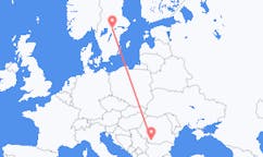 Voos de Craiova, Romênia para Örebro, Suécia
