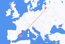 Flights from Kaunas, Lithuania to Ibiza, Spain