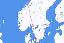 ตั๋วเครื่องบินจากเมืองØrlandไปยังเมืองมัลเมอ