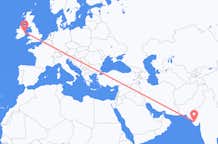 印度出发地 贾姆讷格尔飞往印度目的地 都柏林的航班