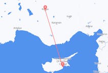出发地 土耳其出发地 科尼亞目的地 塞浦路斯拉纳卡的航班