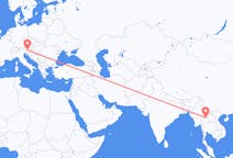 Flights from Chiang Rai Province, Thailand to Klagenfurt, Austria