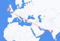Flights from Nashik, India to Cork, Ireland