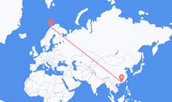 Flyreiser fra Huizhou, Kina til Tromsø, Norge